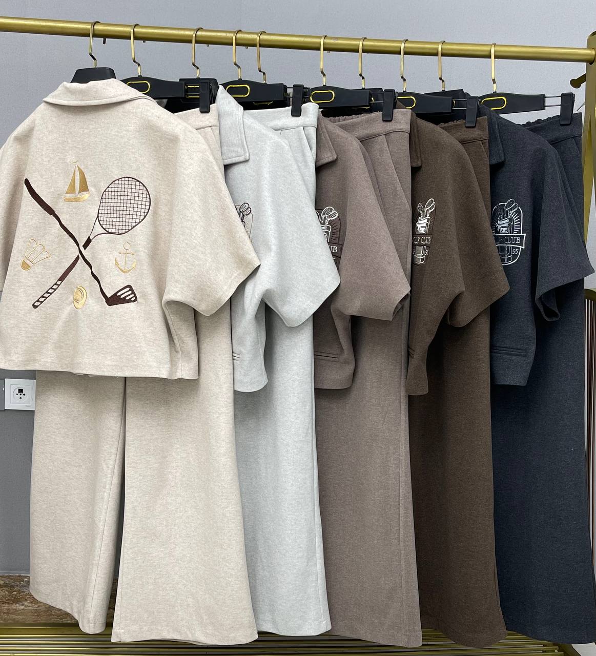 ست گلف گرم پاییزی زمستانی فوتر لامر دخترانه