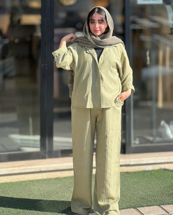 ست خنک و راحت سبز