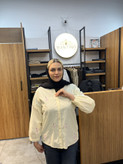 شومیز زنانه لینن گلدوزی فلامینگو خنک تابستانه