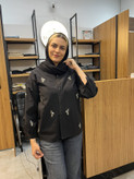 شومیز زنانه لینن گلدوزی فلامینگو خنک تابستانه